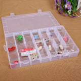 Multipurpose Plastic Jewelery Storage Box - 28Grid