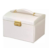 Jewellery Box - Double Drawer with Large Mirror