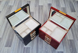 Wooden Multilayerd Jewelery Box with Mirror