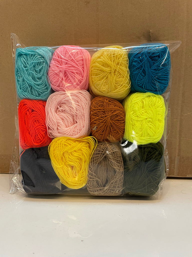Woolen Embroidery Thread (Pack of 12)