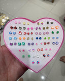 Stud Earring Box - 36 pairs