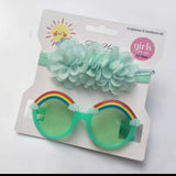 Rainbow Sunglasses and Band Set