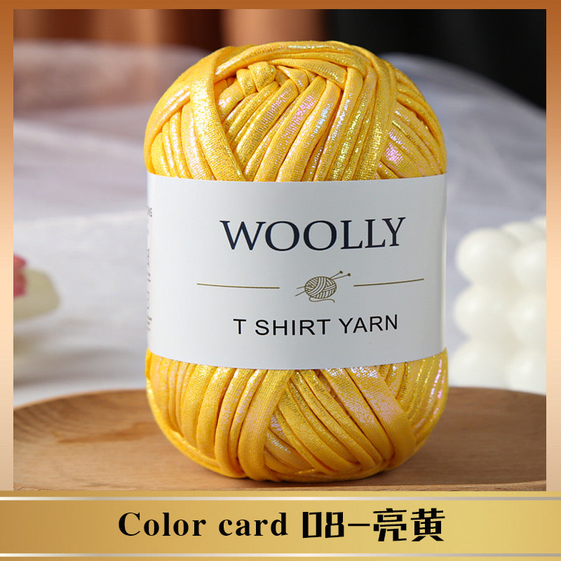 Woolly Metallic T Shirt Yarn