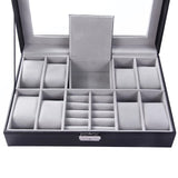 PU Leather Watch Storage Box & Jewellery Box