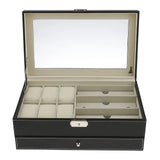 Watch, Sunglasses and Jewellery Storage Box - Double Layer