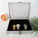 Aluminium Watch Storage Box 12 Slot