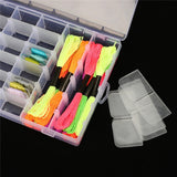 36 Grids Plastic Embroidery Floss Cross Stitch Organizer Storage Box