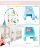 Baby Crib Toy Holder Musical Box with Projection