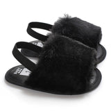 Fur Sandals