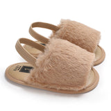 Fur Sandals