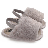 Fur Sandals