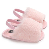 Fur Sandals