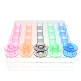 Plastic Bobbin Sewing Machine Storage Box (25pcs)