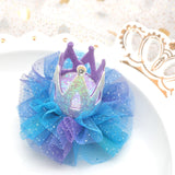 Princess Glitter Crown Clip