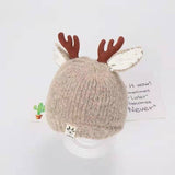 Reindeer Baby Woolen Hat  - [CS22]
