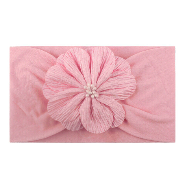 Lace Bow Flower Headband