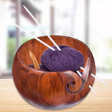 Wooden Yarn Bowl