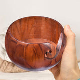 Wooden Yarn Bowl