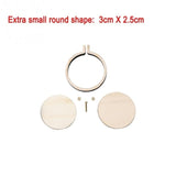 Mini Wooden Embroidery Hoop Ring Cross Stitch Frame