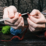 Colorful Soft Plastic Handle Alumina Crochet Hooks - 9pcs (2-6mm)