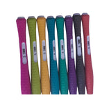 Multicolor Plastic Handle Crochet Hooks Set - 8 size (2.5-6mm)