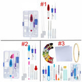 Magic Embroidery Punch Needles Pen Set (3D Embroidery/Cross Stitch)