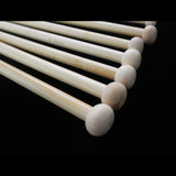 Single Pointed Bamboo Knitting Needles Set (2.0mm - 10.0mm) - 18 size