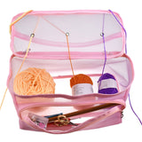 Yarn Storage Mesh Bag for 3 Holes Yarn Thread