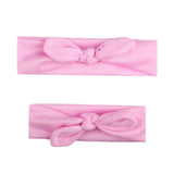 Rabbit Bow Mother & Baby Set