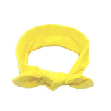 Elastic Candy Solid Color New Born Headband (0-3 Months)