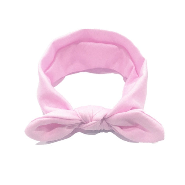 Elastic Candy Solid Color New Born Headband (0-3 Months)