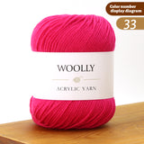 Woolly Acrylic Yarn Ball