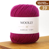 Woolly Acrylic Yarn Ball