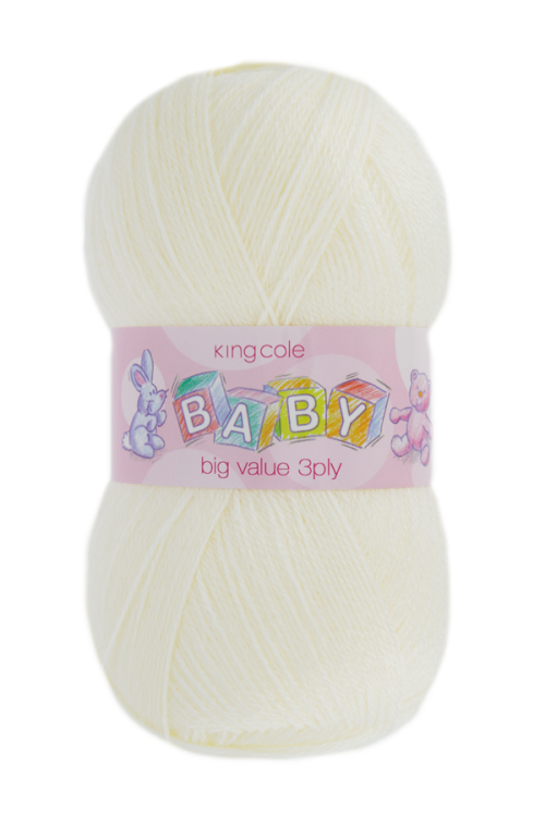 King Cole Big Value Baby 3Ply (Made in England)